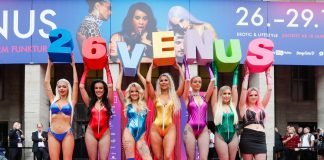 Seven “Showgirls” at the Opening opening venus