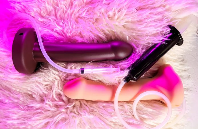 Ejaculating-Toys 2 ejaculating toys aka cum dildos